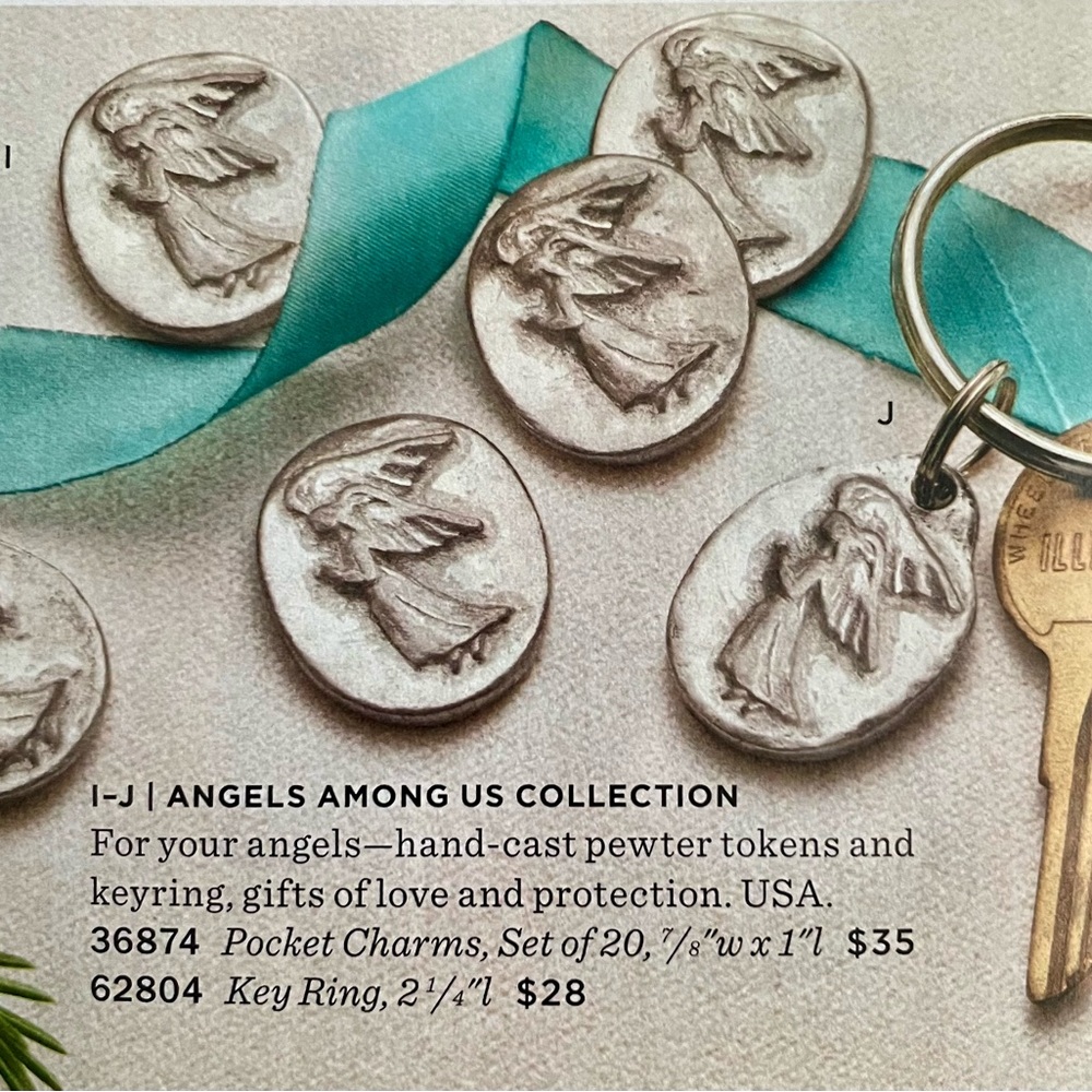 New! Sundance 💿“Angels Among Us” Key Ring Retail $28